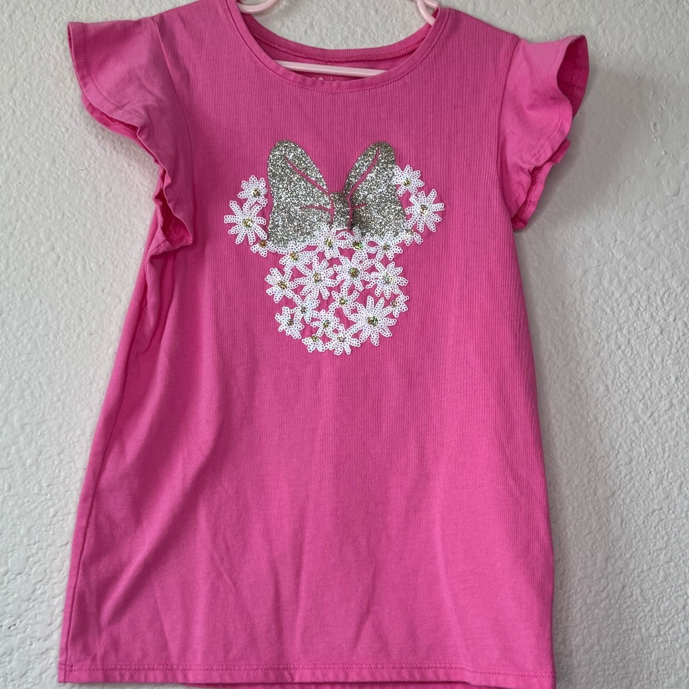 Disney Minnie Mouse Limited Edition Collection, Size 8, Color, Pink & Gold,